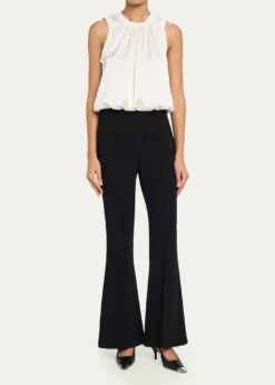 Cinq a SeptPeia Satin Bubble Top