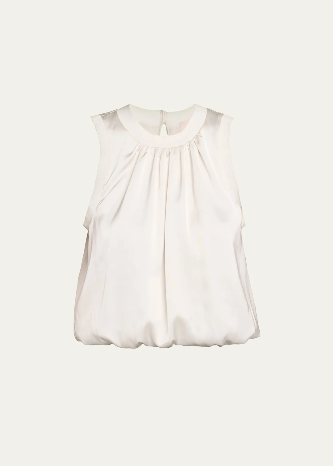 Cinq a SeptPeia Satin Bubble Top