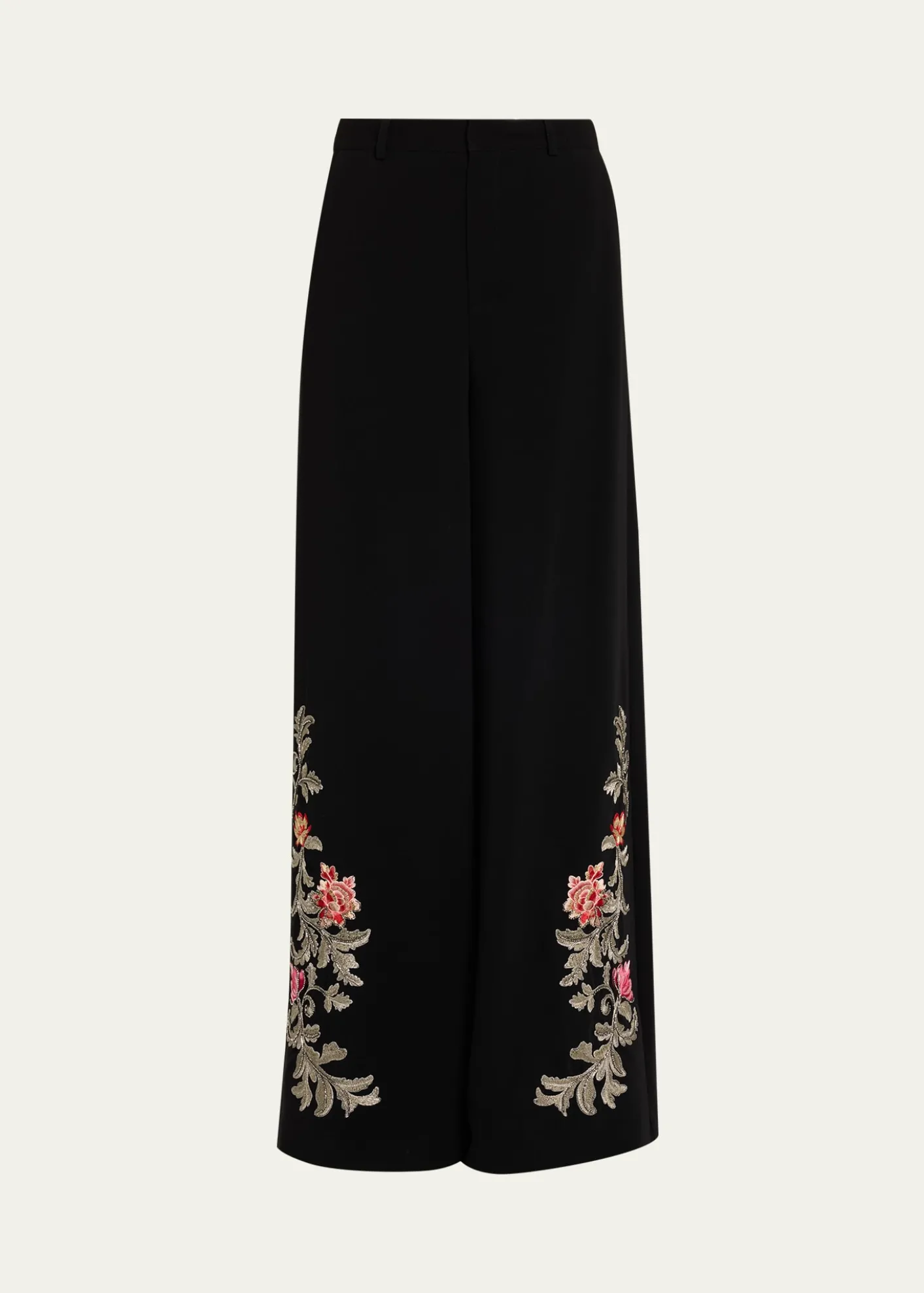 Cinq a SeptRococo Embroidered Pants