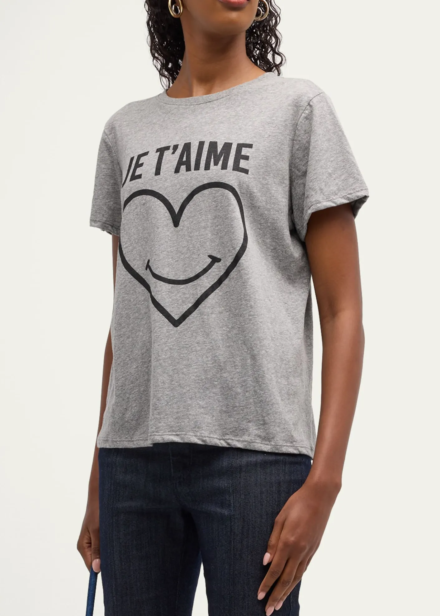 Cinq a SeptSmiling Heart Graphic T-Shirt