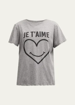 Cinq a SeptSmiling Heart Graphic T-Shirt