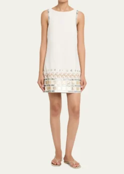 Cinq a SeptTabitha Embellished Mini Dress