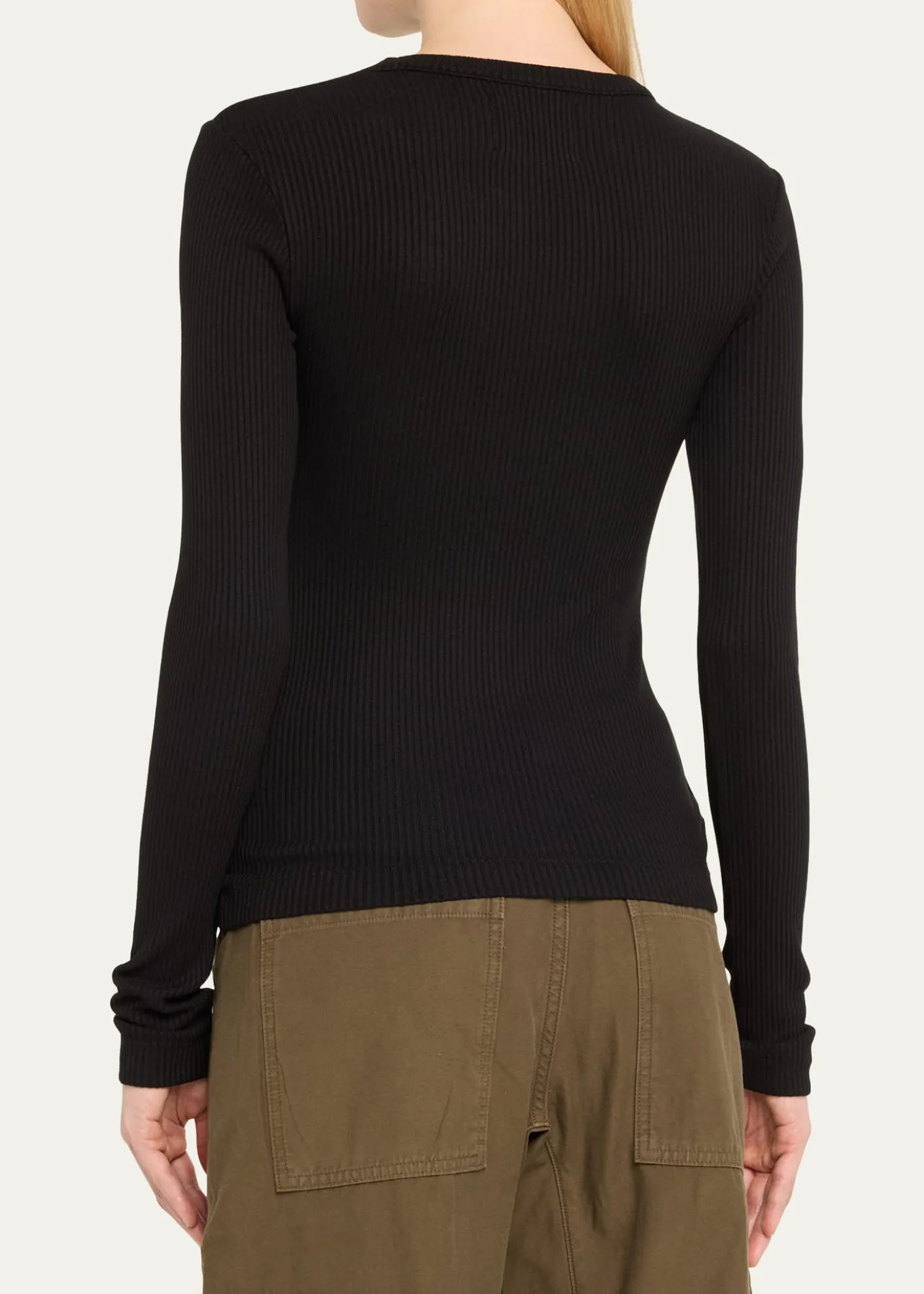 Citizens of HumanityBina Rib-Knit Crewneck Top