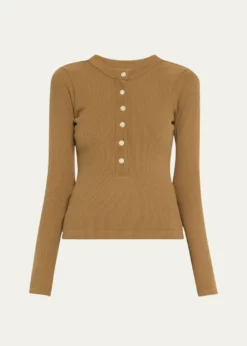 Citizens of HumanityVarra Long-Sleeve Henley Top