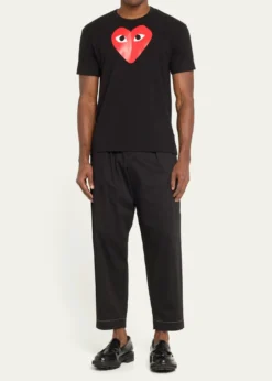 Comme des GarconsMen's Big Heart Short-Sleeve T-Shirt