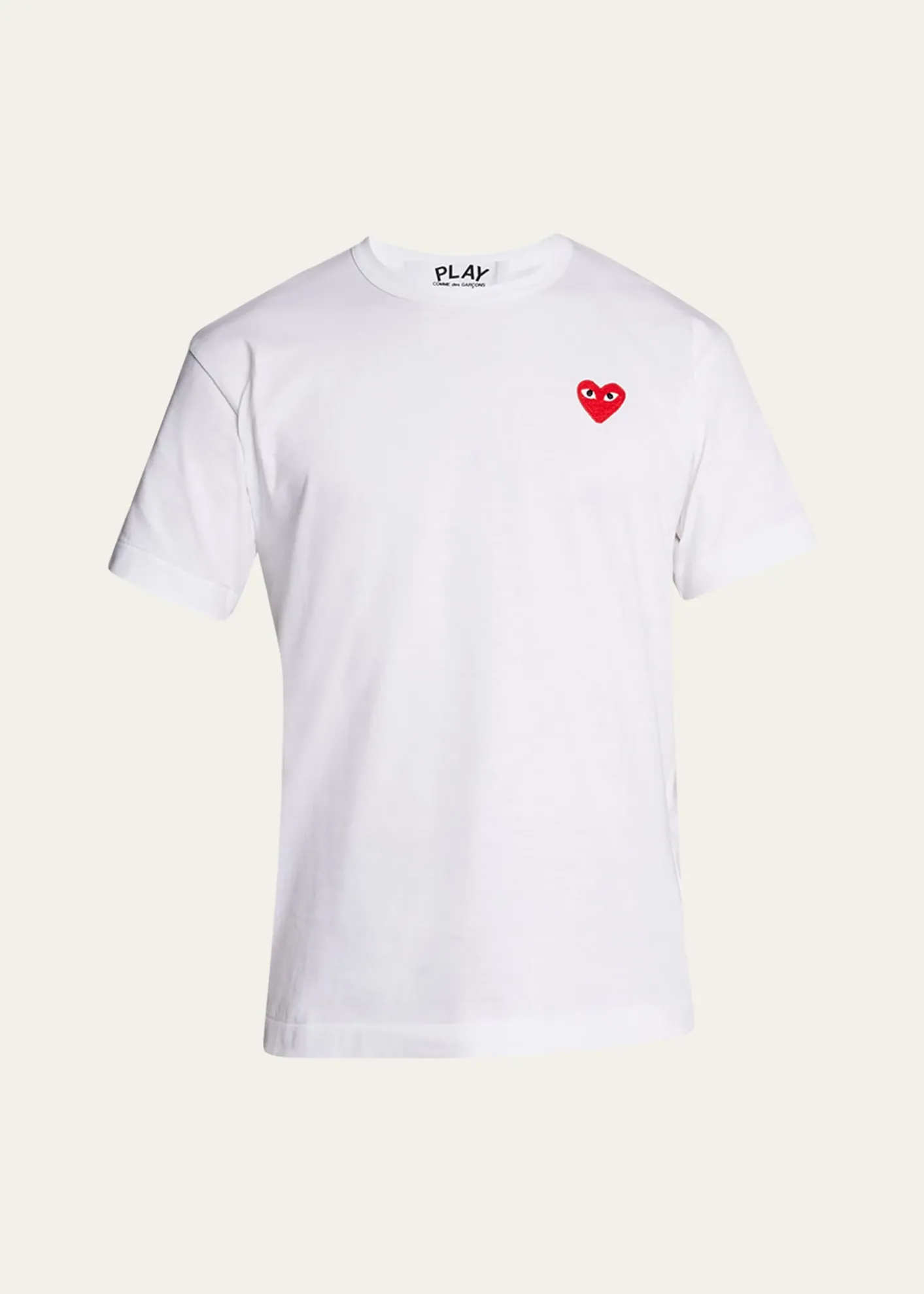 Comme des GarconsMen's Cotton Jersey Heart T-Shirt