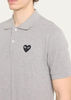 Comme des GarconsMen's Heart Polo Shirt