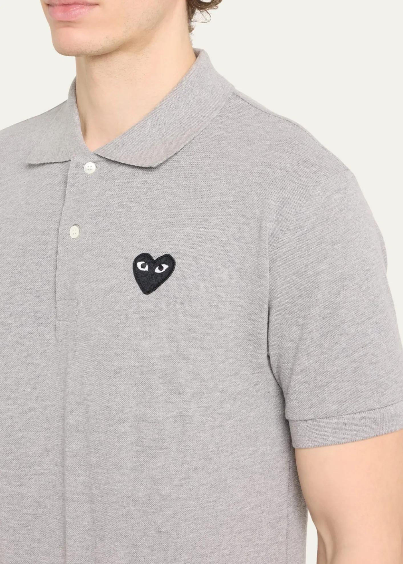 Comme des GarconsMen's Heart Polo Shirt