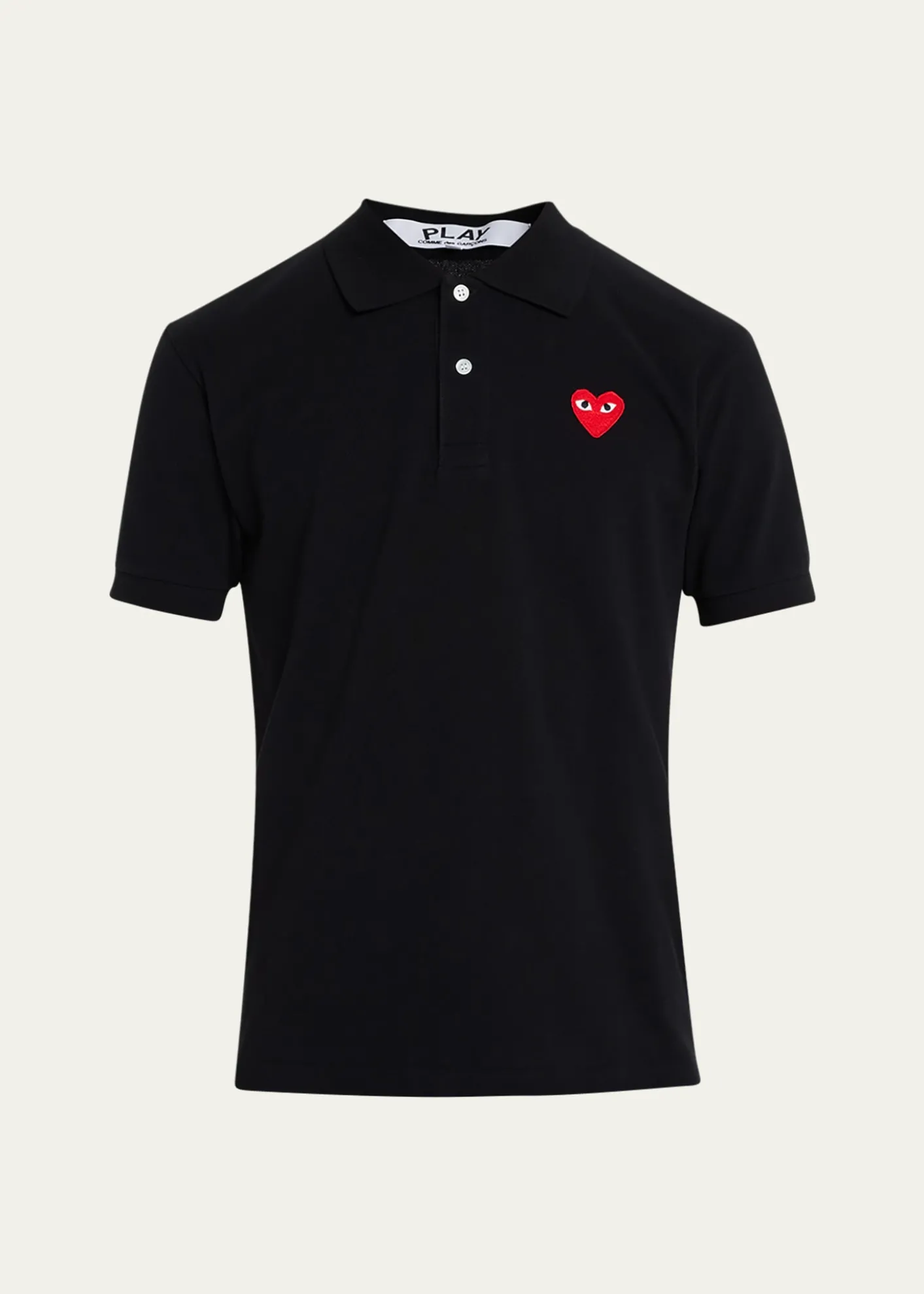 Comme des GarconsMen's Polo Shirt with Heart