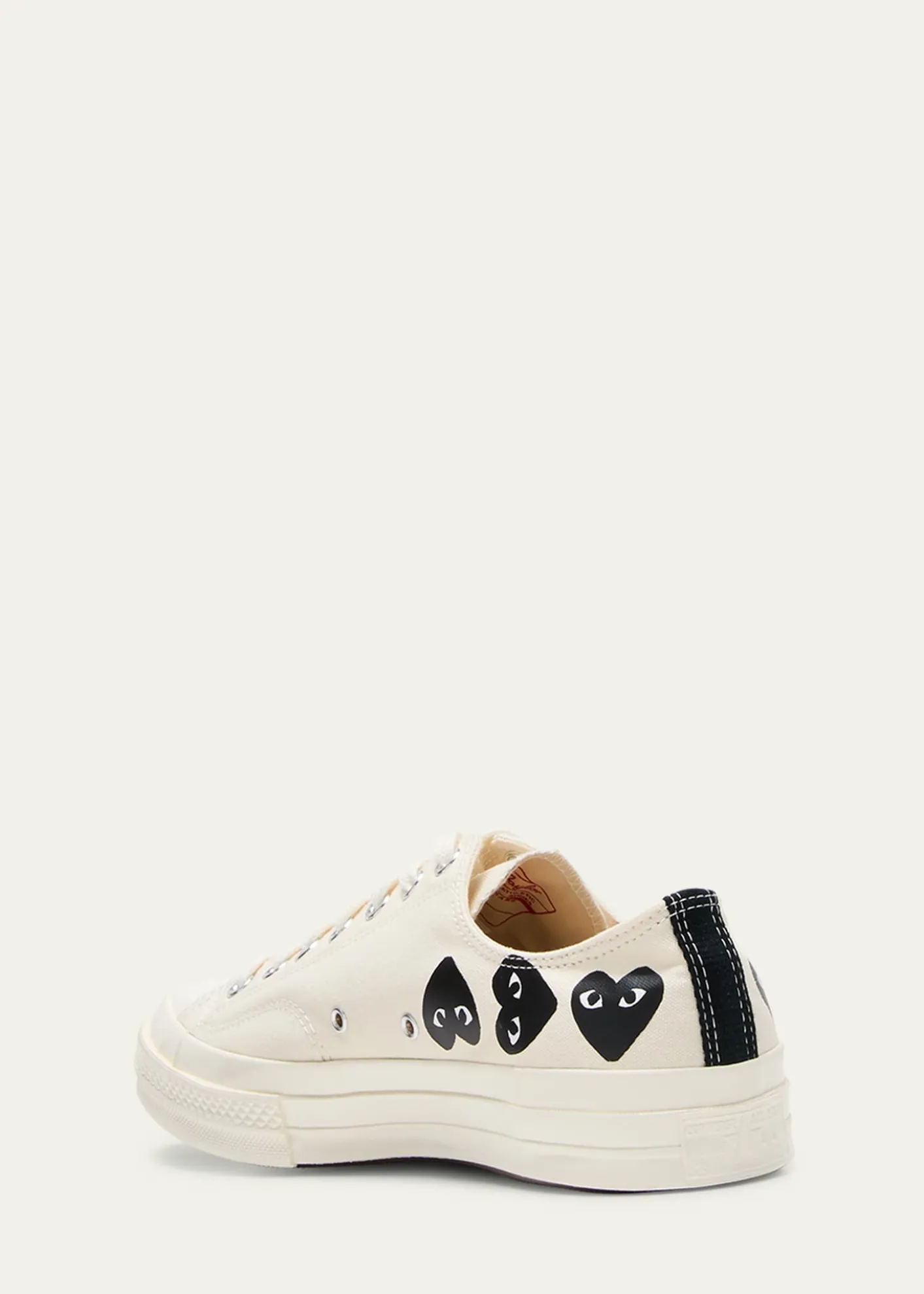 Comme des Garconsx Converse Men's Chuck 70 Multi Heart Low-Top Sneakers