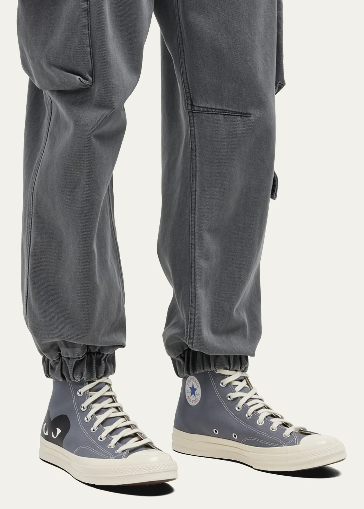 Comme des Garconsx Converse Men's Chuck Taylor High-Top Canvas Sneakers