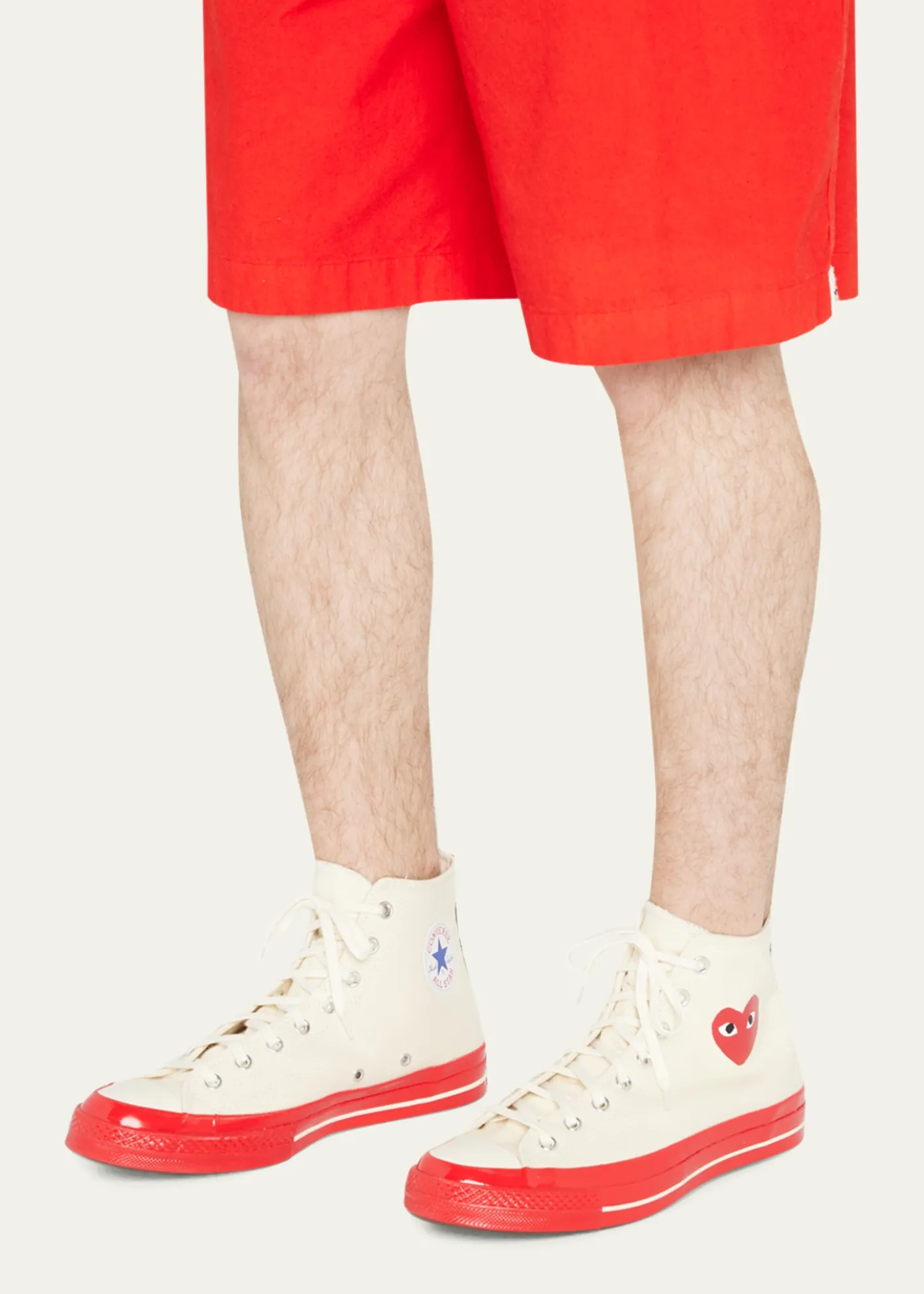 Comme des Garconsx Converse Men's PLAY Chuck 70 High-Top Sneakers