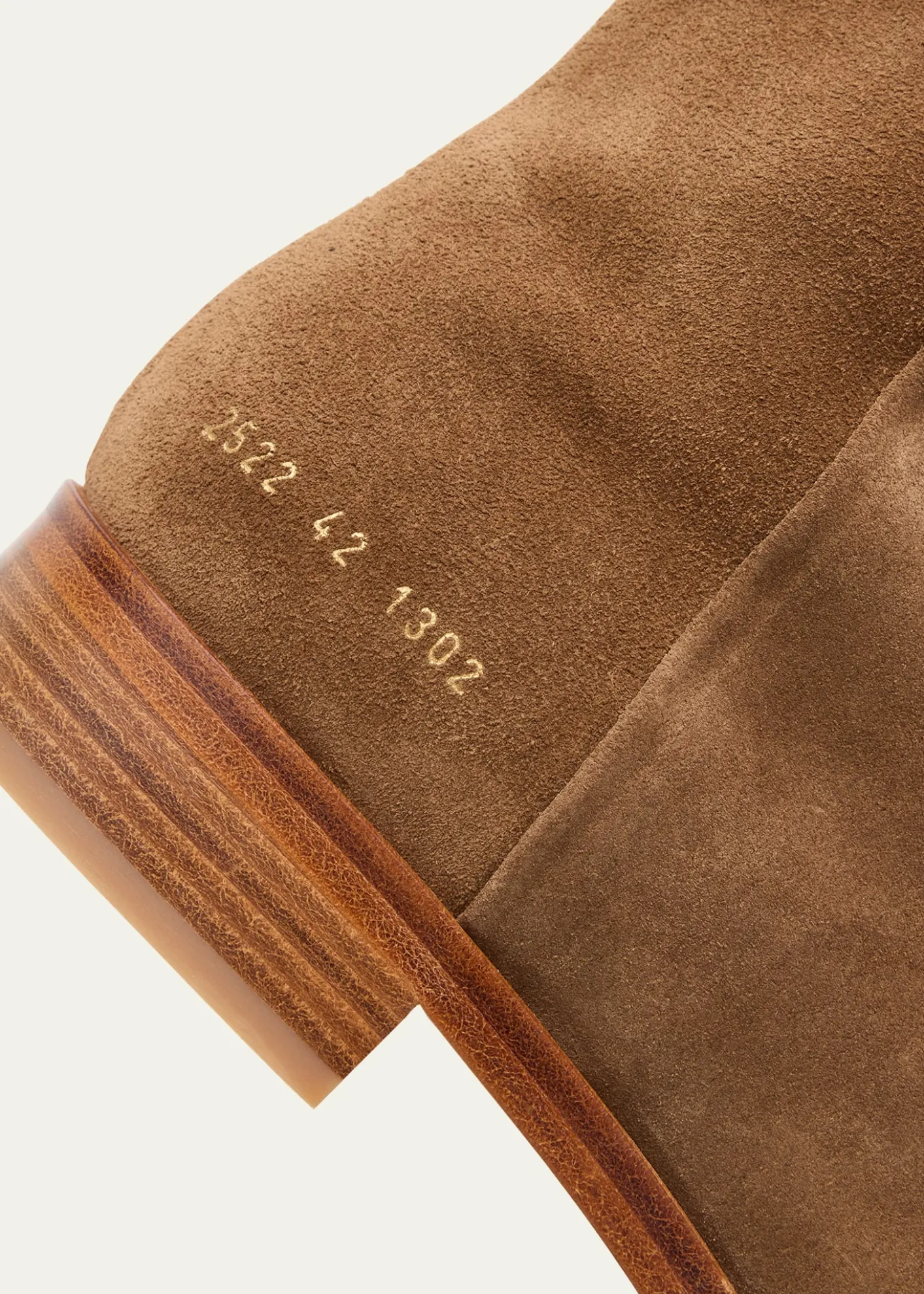 Common ProjectsMen's Suede Side-Zip Ankle Boots