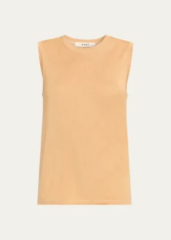 6397Contrast Stitch Tank Top