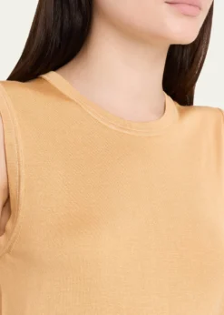 6397Contrast Stitch Tank Top