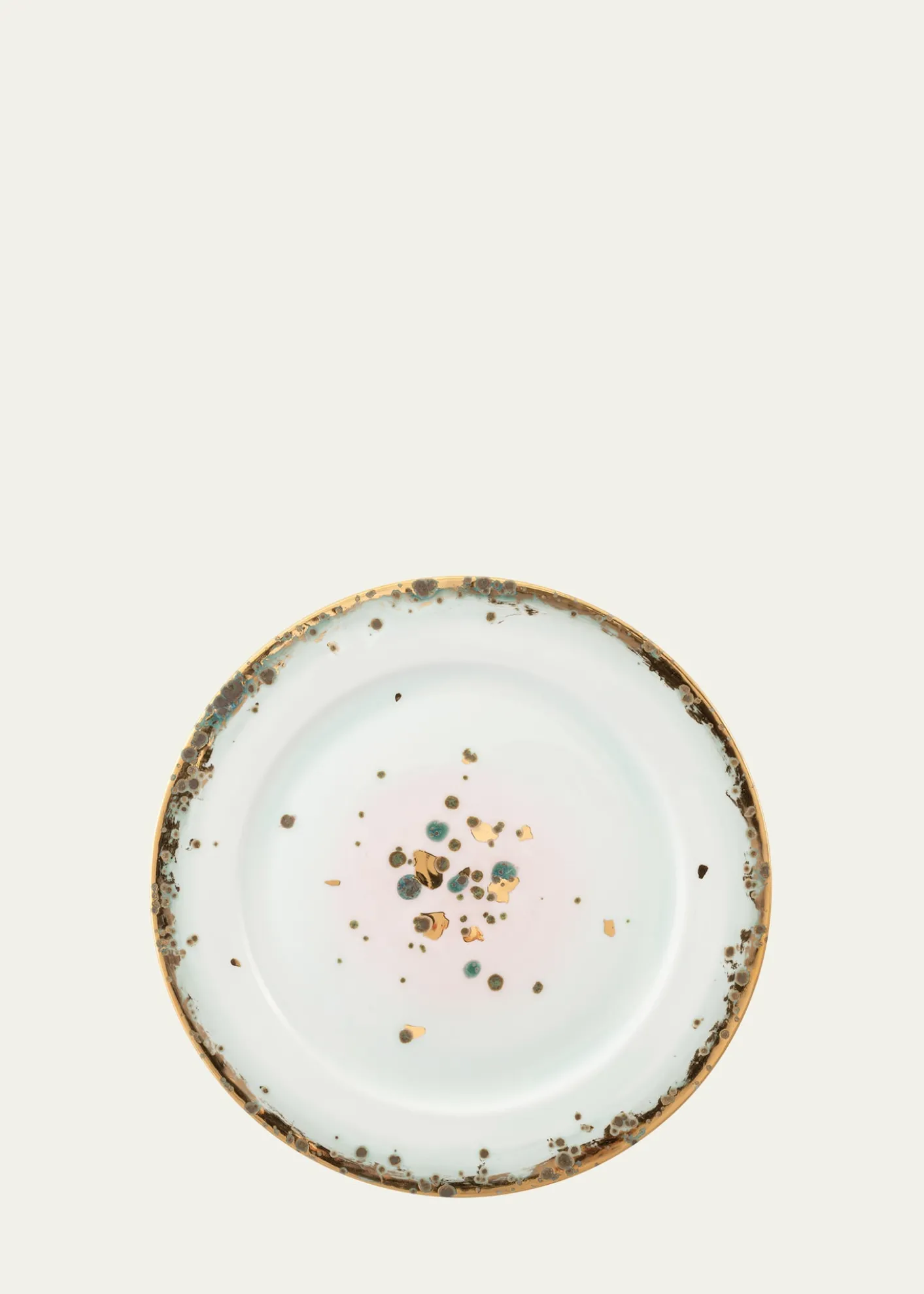 Coralla Maiuri Villa Borghese Michelangelo Rim Charger Plate