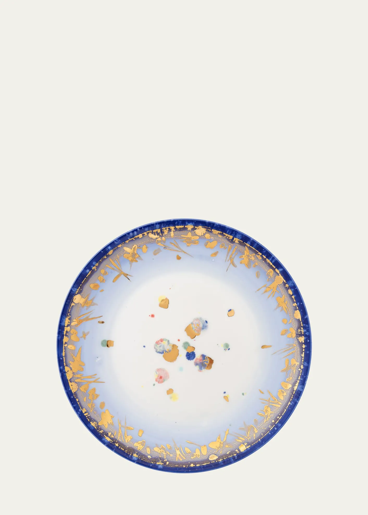 Coralla MaiuriVilla Borghese Apollo Bianco Dinner Plate