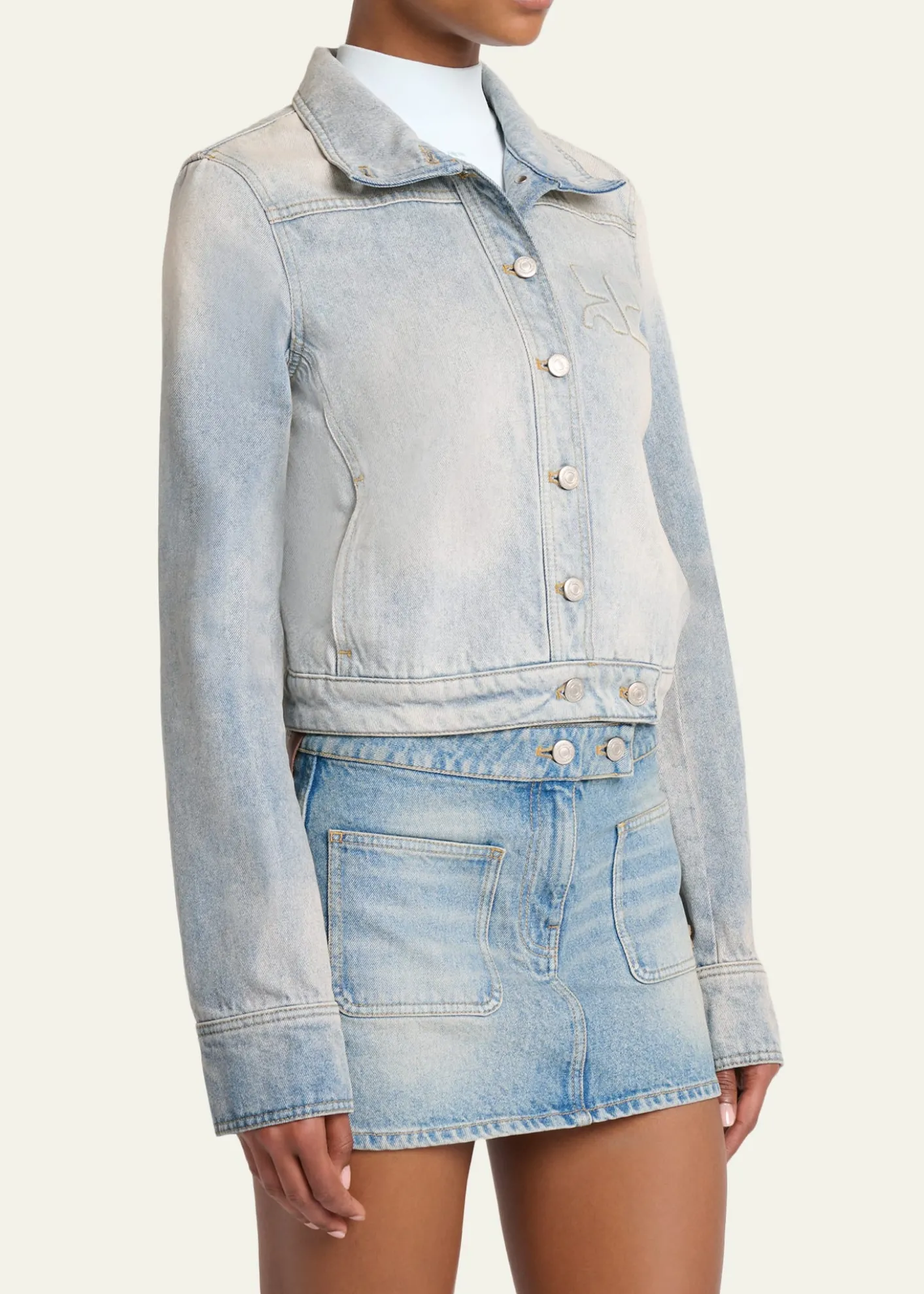 CourregesReedition Denim Jacket