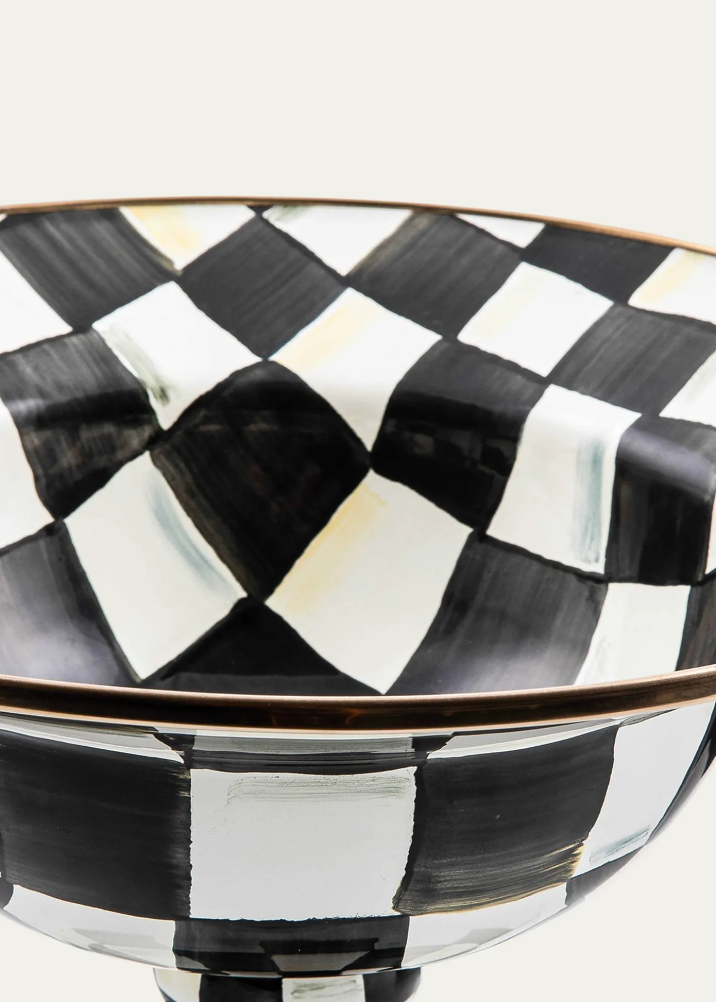 Courtly Check Compote, Large