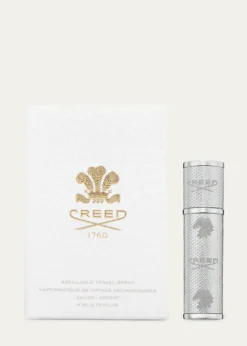 CREEDRefillable Silver Travel Spray Atomizer, 0.16 oz.