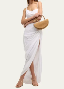 Cult GaiaAzariah Coil Leather Top-Handle Bag