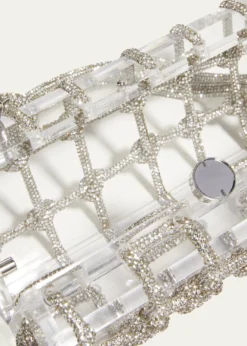 Cult GaiaBess Caged Embellished Box Shoulder Bag