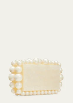 Cult GaiaEos Pearly Acrylic Clutch Bag