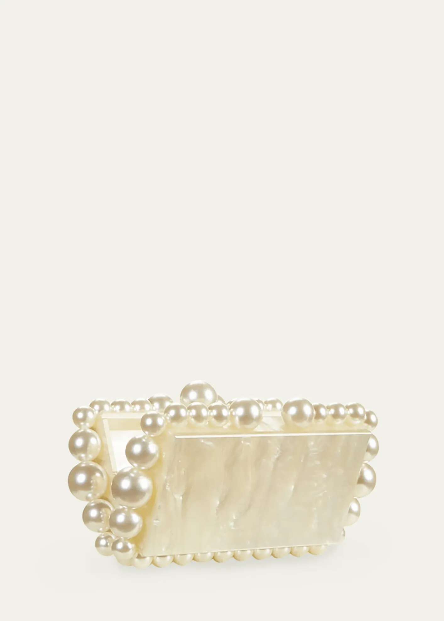 Cult GaiaEos Pearly Acrylic Clutch Bag