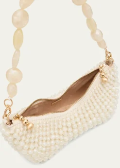 Cult GaiaMercier Beaded Zip Shoulder Bag