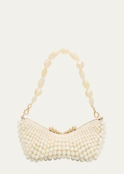 Cult GaiaMercier Beaded Zip Shoulder Bag