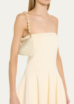 Cult GaiaMercier Beaded Zip Shoulder Bag