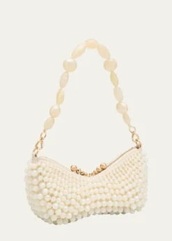 Cult GaiaMercier Beaded Zip Shoulder Bag