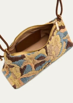 Cult GaiaOsa Braided-Strap Raffia Shoulder Bag