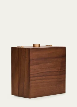 Cult GaiaTic Tac Toe Wood Clutch Bag