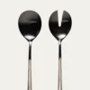 Daniel van DijckBlack and Silver Salad Server Set