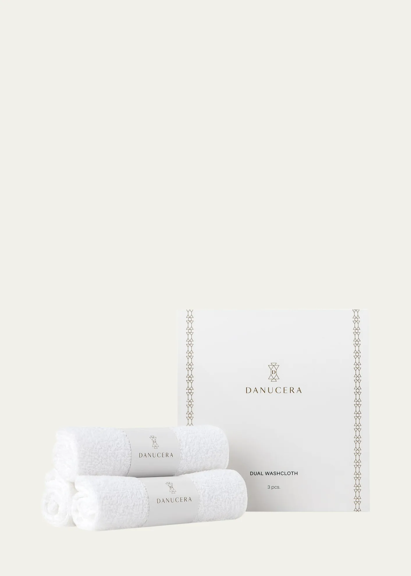 DanuceraDual Washcloth, Three Pack