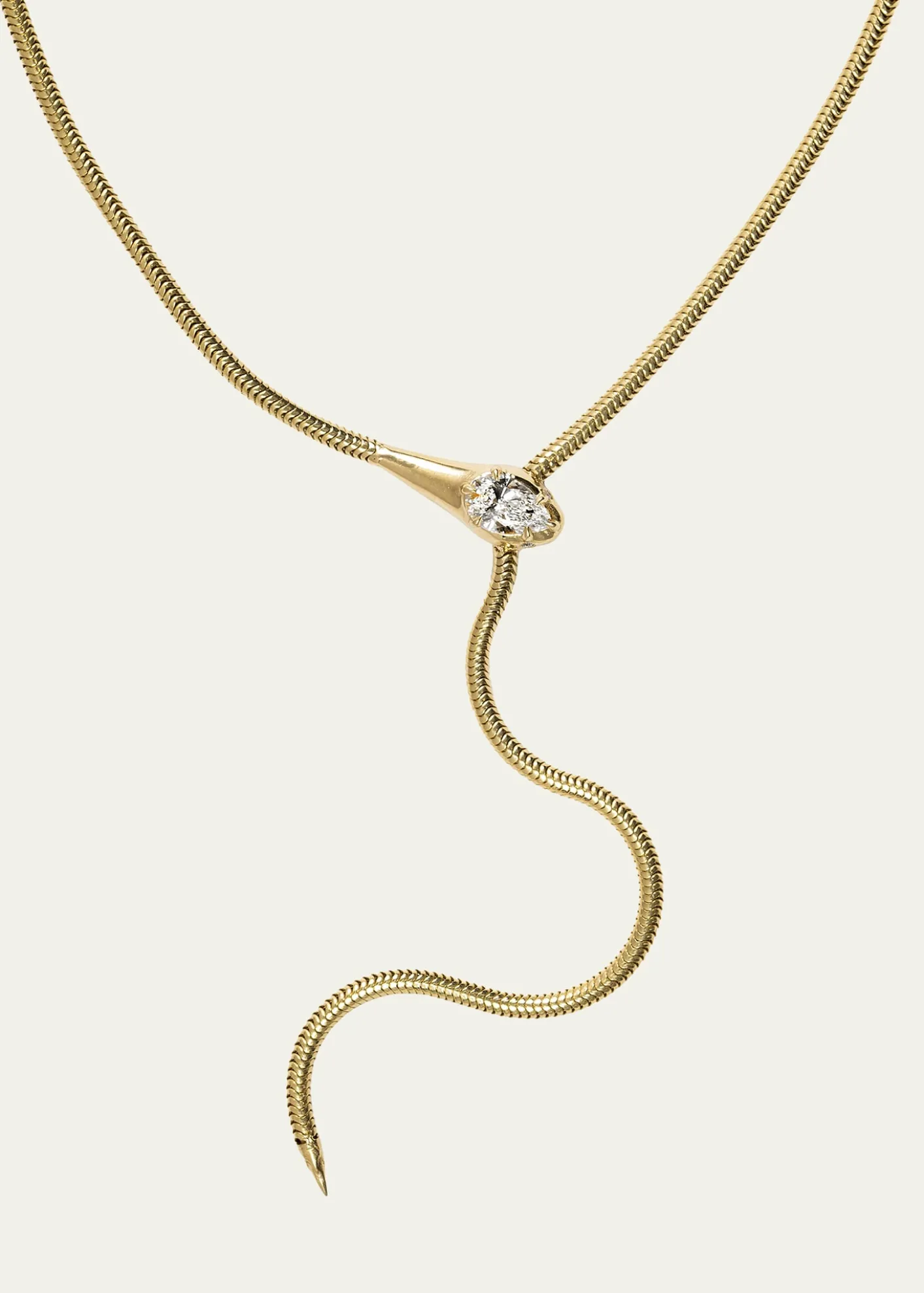 Dara KayeSerpent Lariat Necklace
