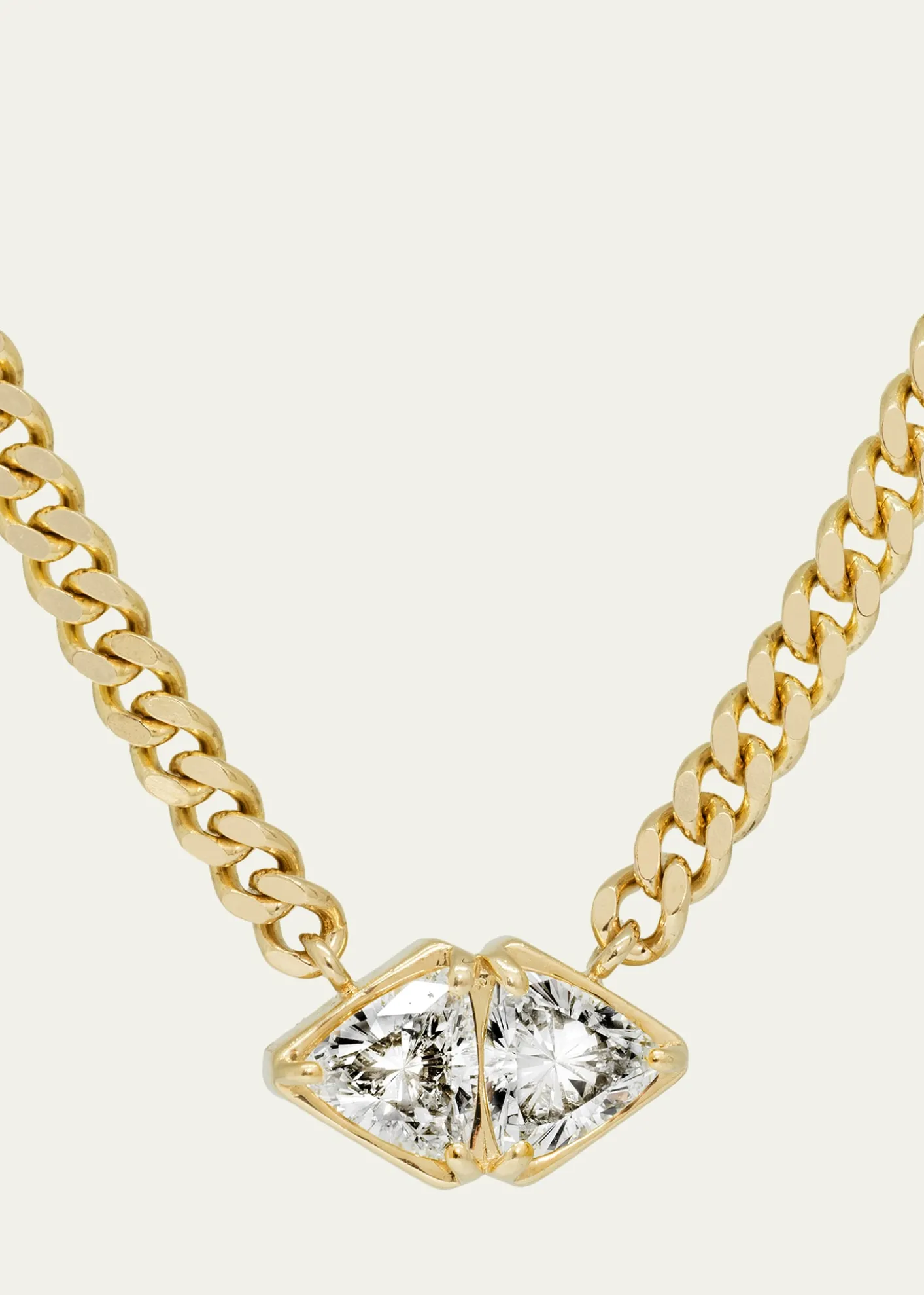 Dara KayeTrillion Talismans Mega East West Lab-Grown Diamond Necklace
