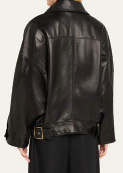 DARKPARKCeline Nappa Leather Aviator Jacket