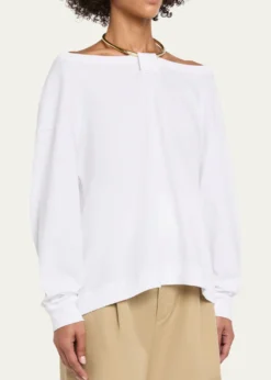DARKPARKErin Necklace Off-The-Shoulder Top