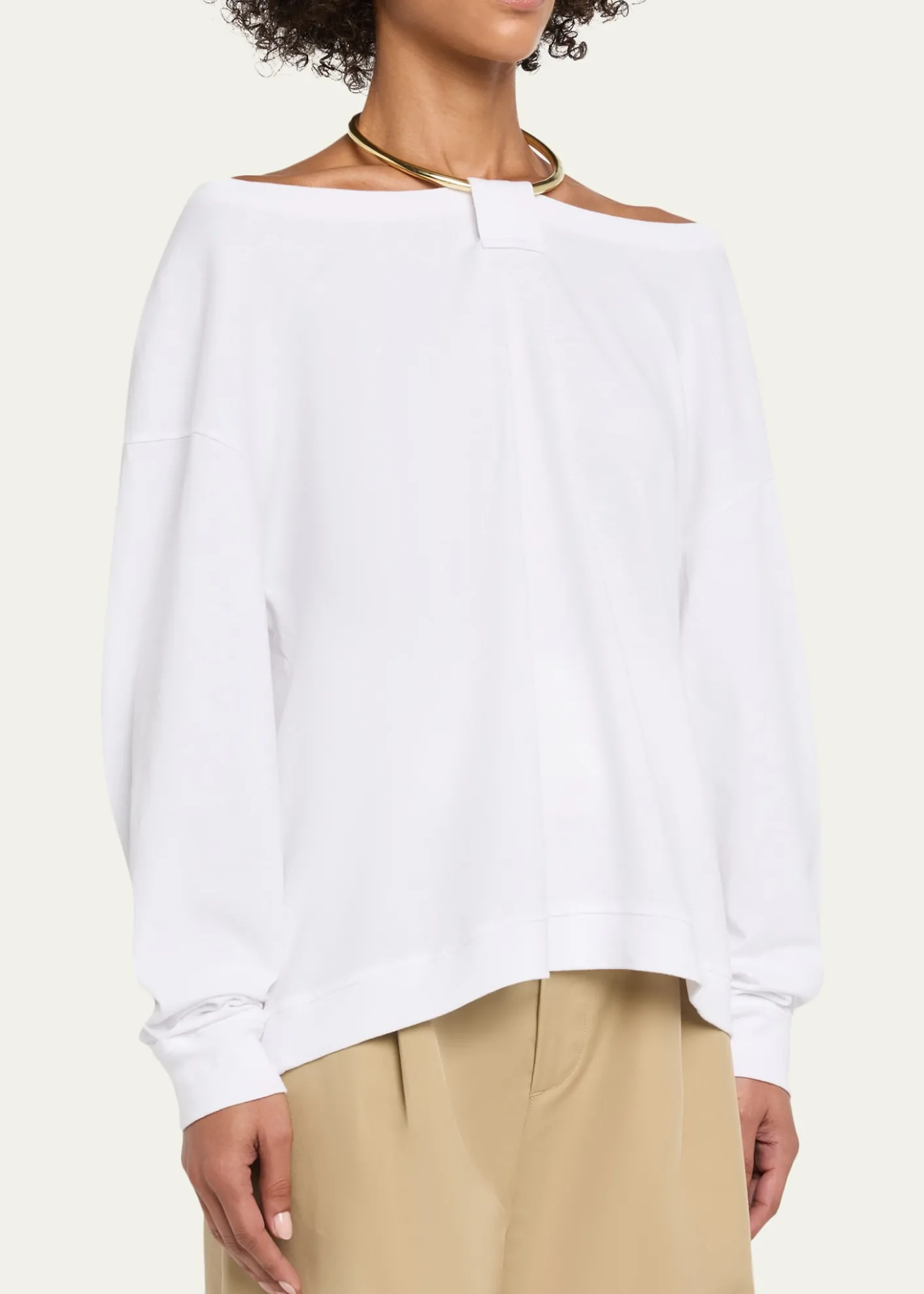 DARKPARKErin Necklace Off-The-Shoulder Top