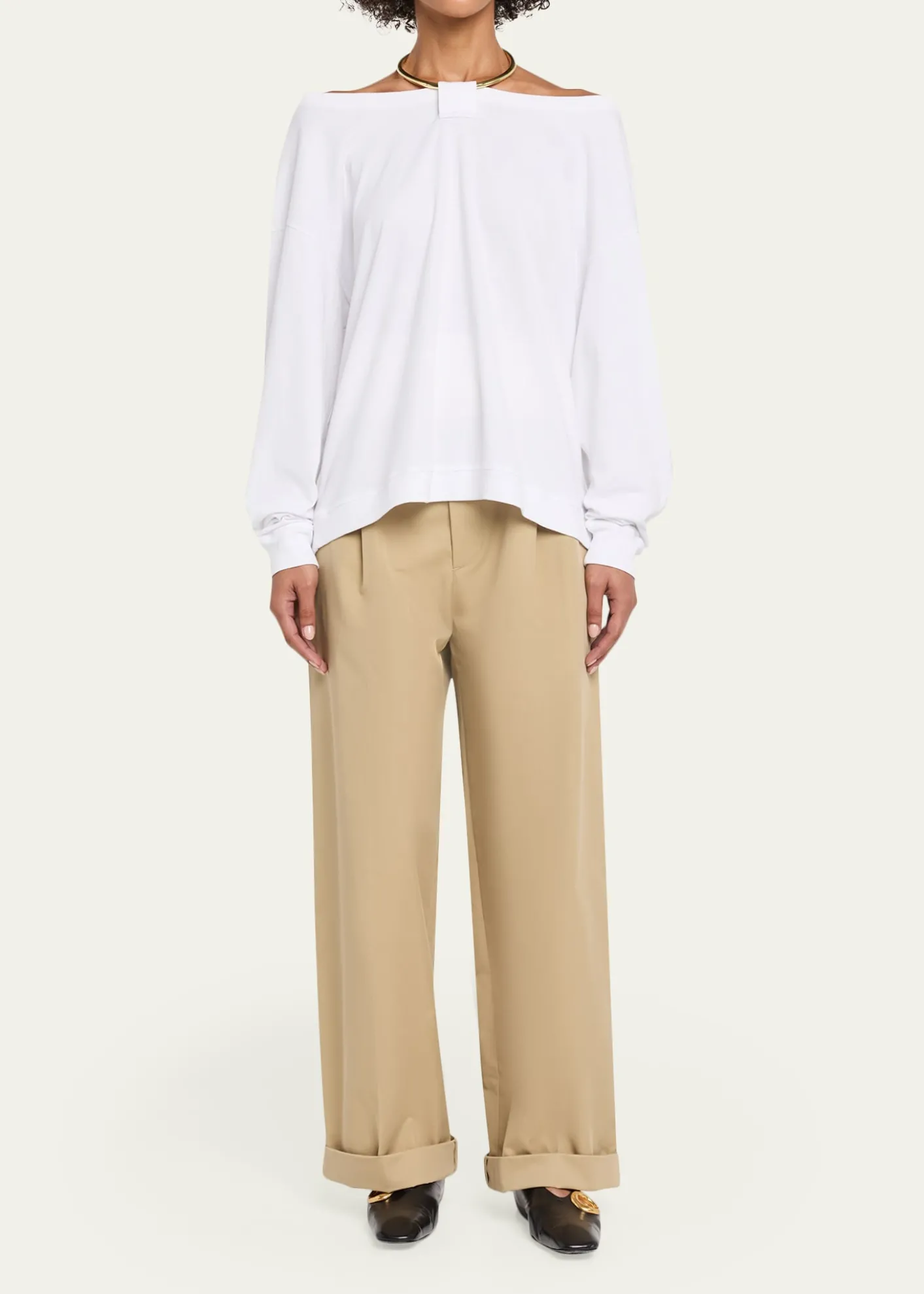 DARKPARKErin Necklace Off-The-Shoulder Top