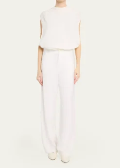 DARKPARKIris Drawstring Viscose-Twill Pants