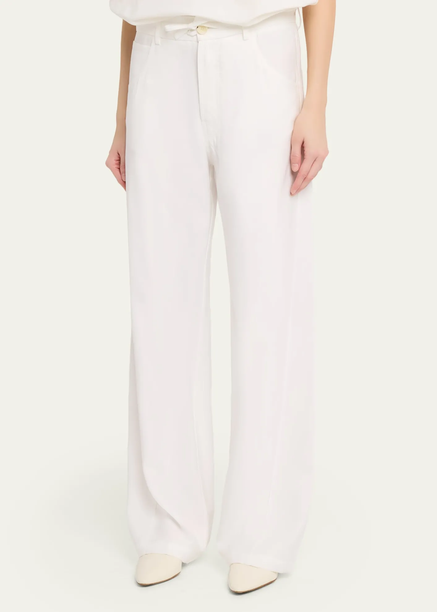 DARKPARKIris Drawstring Viscose-Twill Pants
