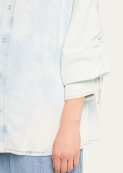 DARKPARKKeanu Ruched Denim Shirt