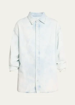 DARKPARKKeanu Ruched Denim Shirt