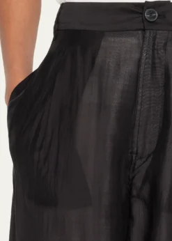 DARKPARKPhebe Double Sided Wide-Leg Pants with Chain