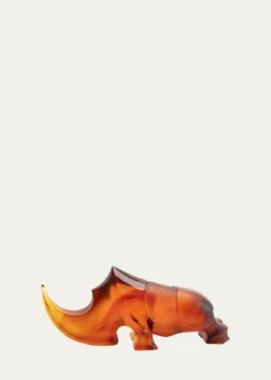 DaumAmber Ongava Rhinoceros Decoration