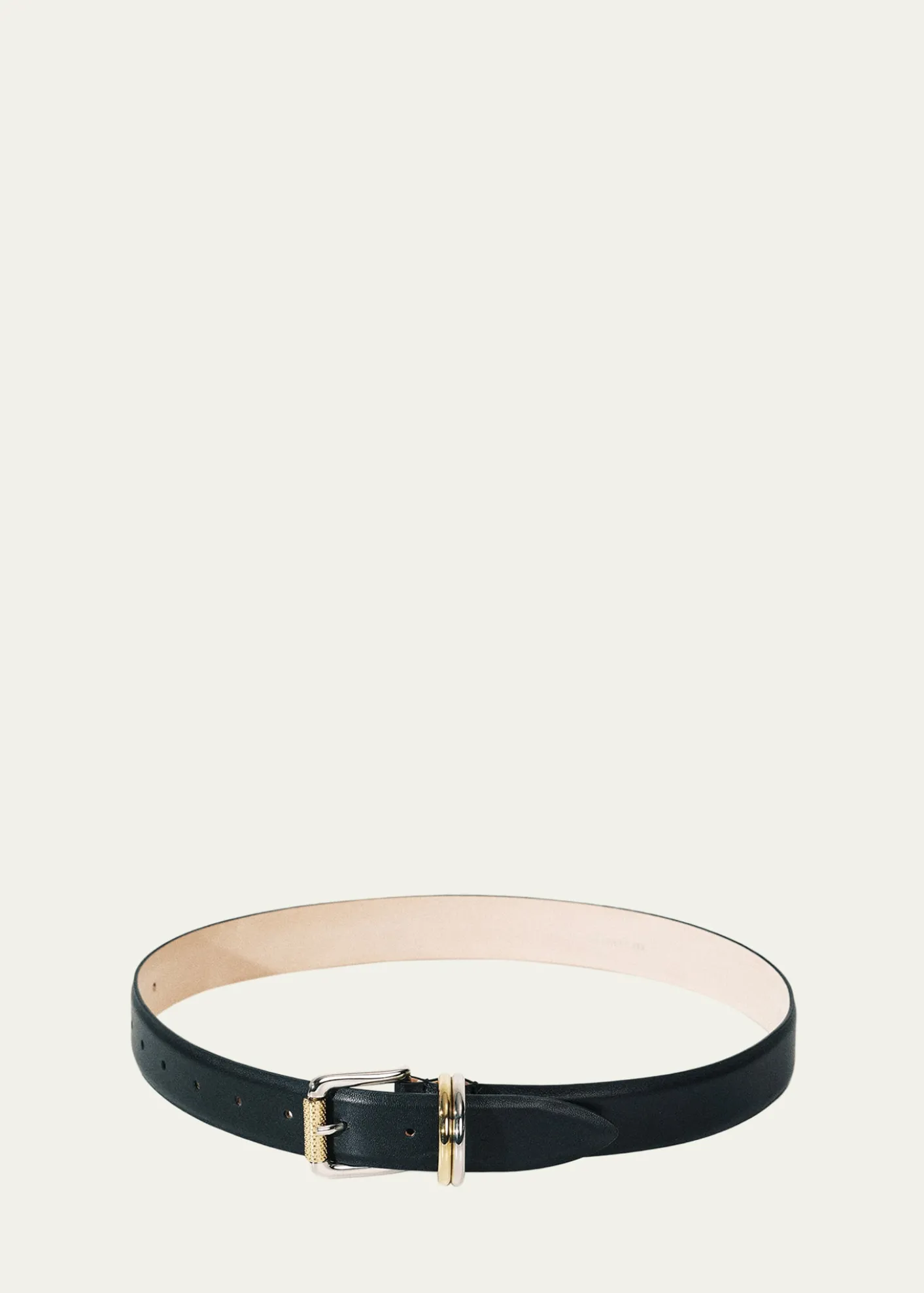 DehancheAlegra Mixed Metal Leather Belt