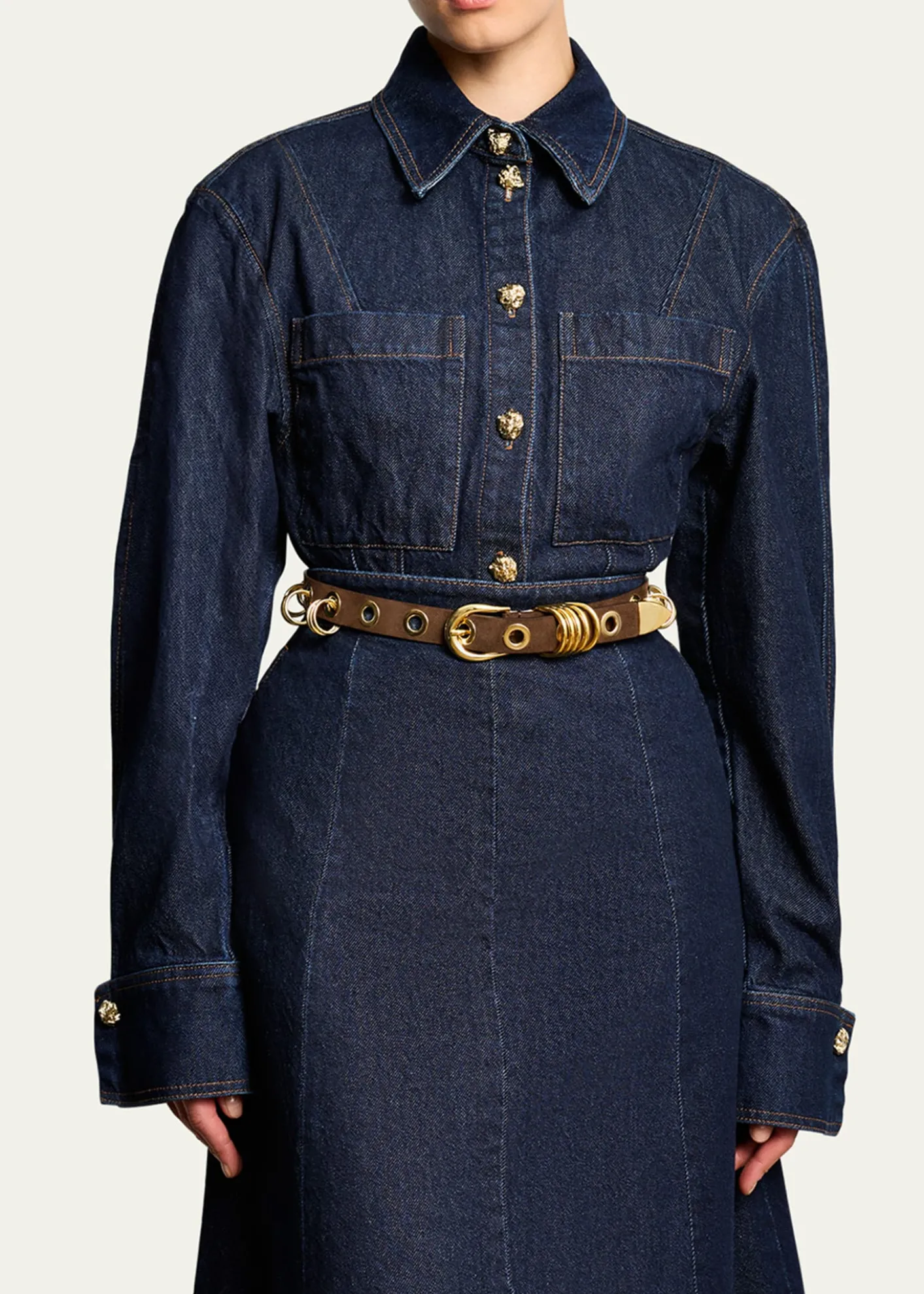 DehancheRevenge Calfskin Leather Belt